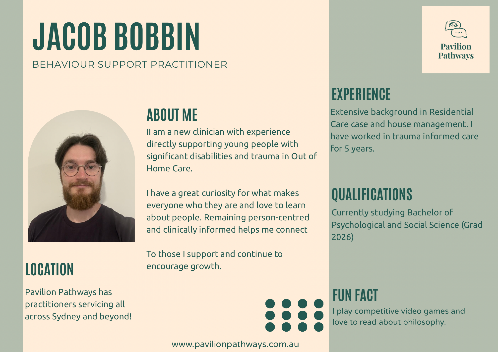 Website About Me - Jacob