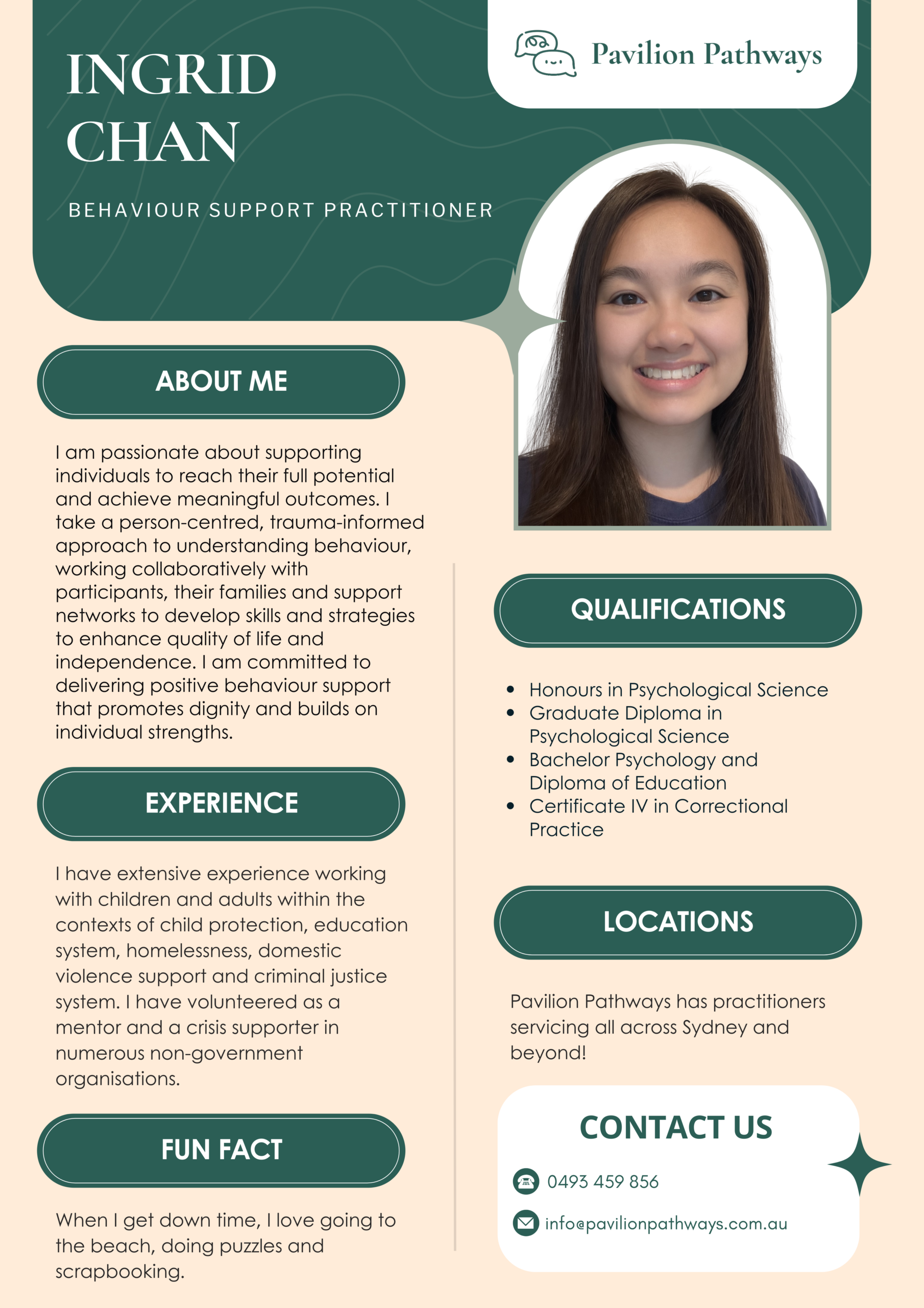 PROFILE - Ingrid Chan