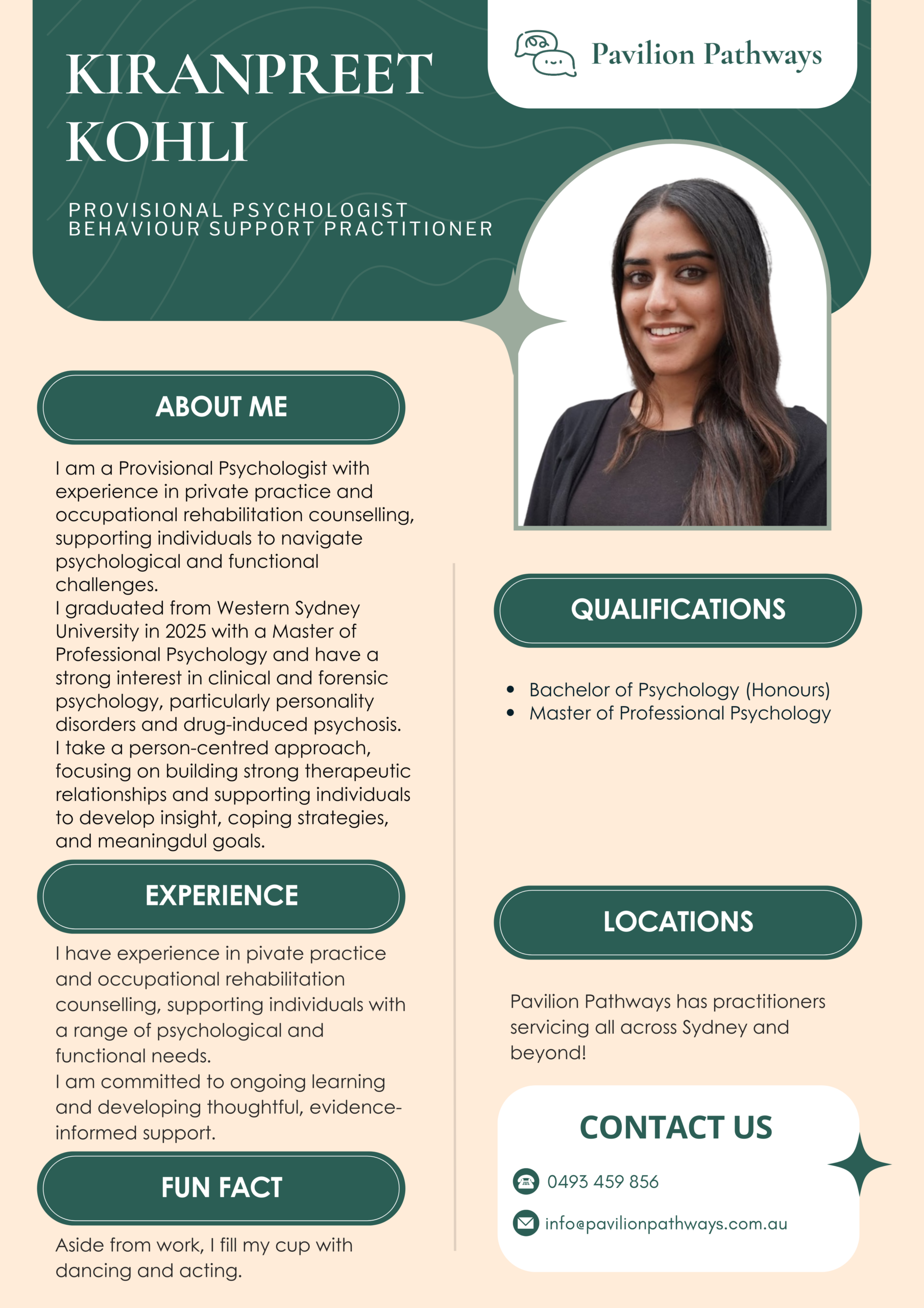 PROFILE - Kiranpreet Kohli