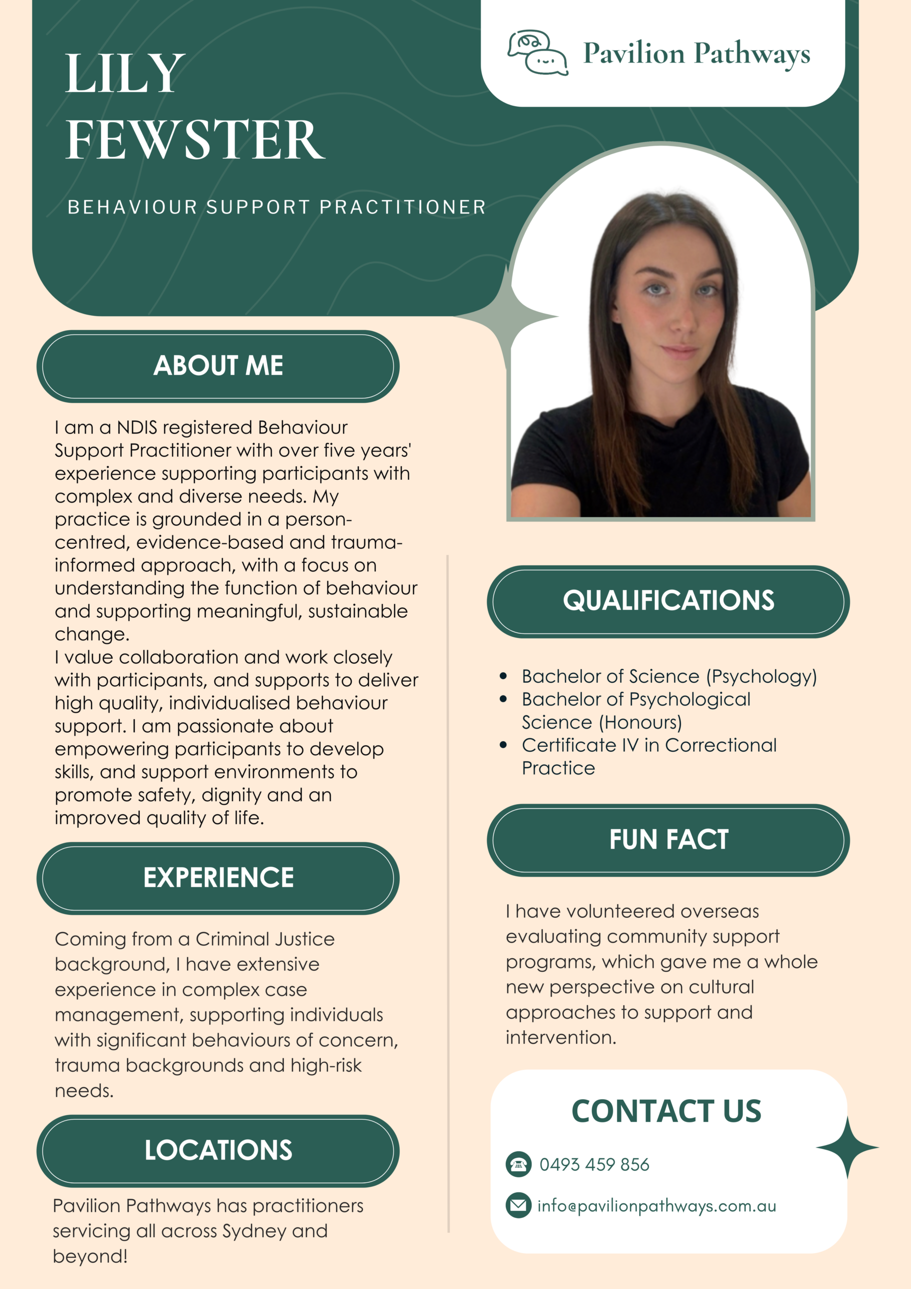 PROFILE - Lily Fewster